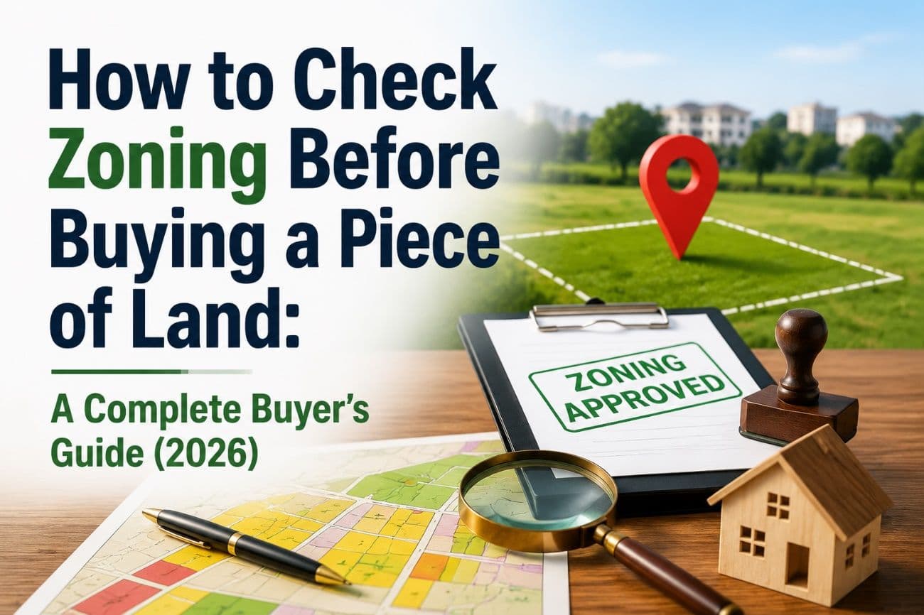 How to Check Zoning Before Buying a Piece of Land: A Complete Buyer's Guide (2026)